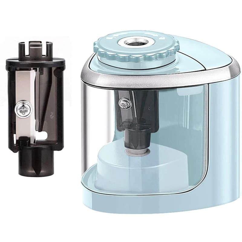 OstriGo – elektryczna temperówka 2w1 do ołówków i kredek 6–8 mm
